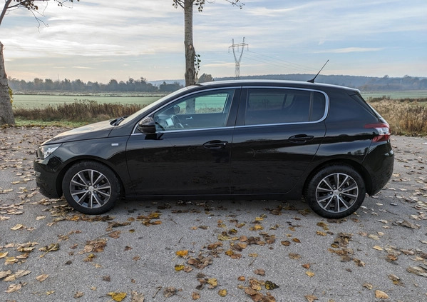 Peugeot 308 cena 39900 przebieg: 138000, rok produkcji 2015 z Brzozów małe 254